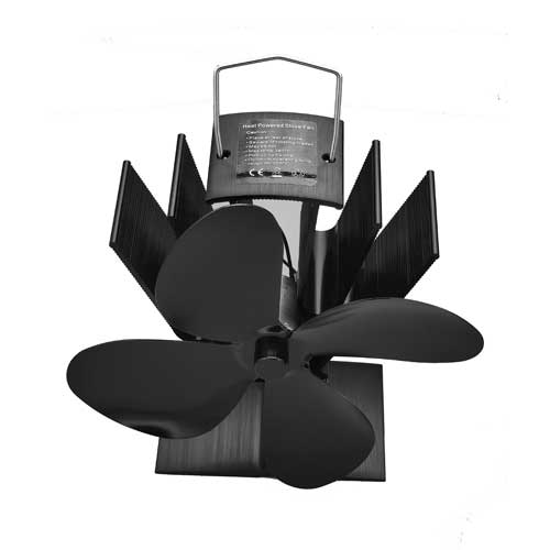 4 Blade Wood Stove Fan