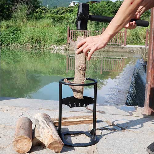 Cast Iron Manual Log Splitter