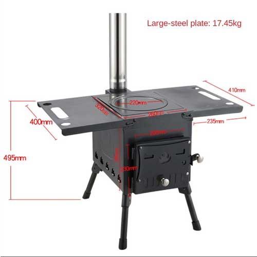 TPN-ST1090 Wood-Burning Camp Stove