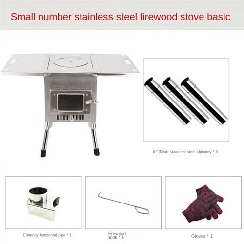 3w Tent Wood Stove