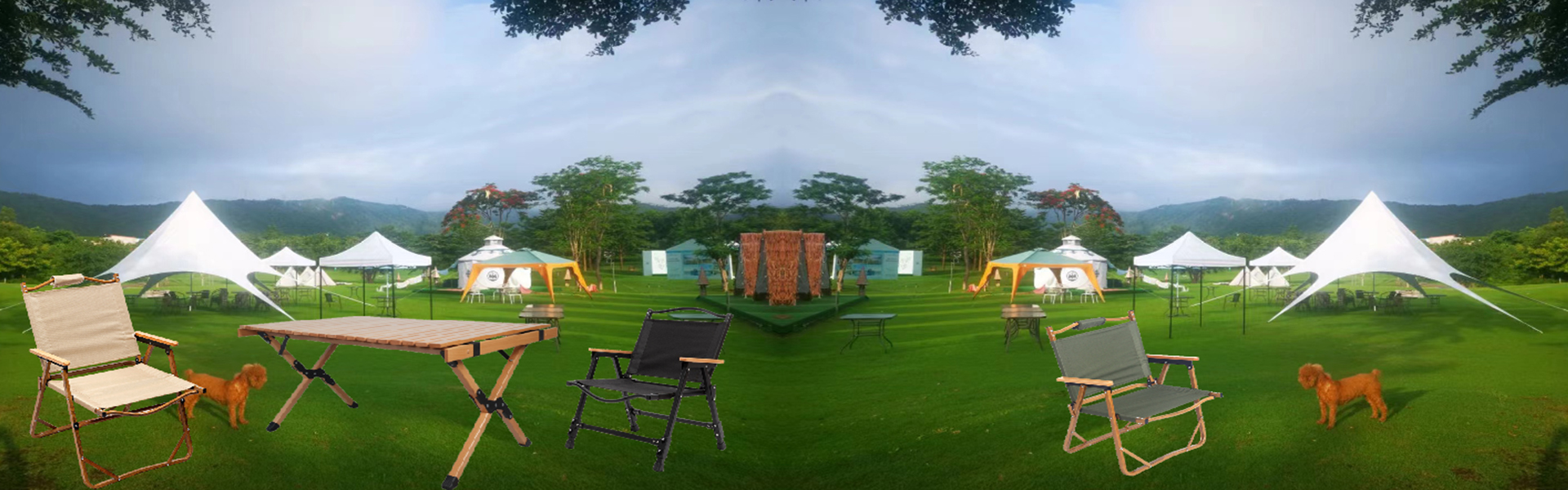 Camping Chair and Table