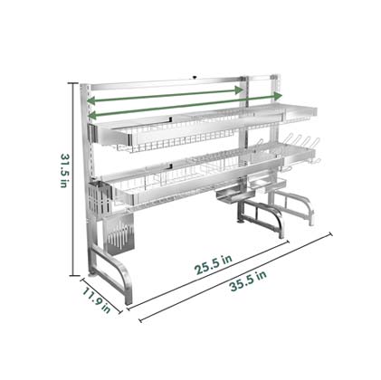 TPN-3042208 Kitchen Sink and Drying Rack