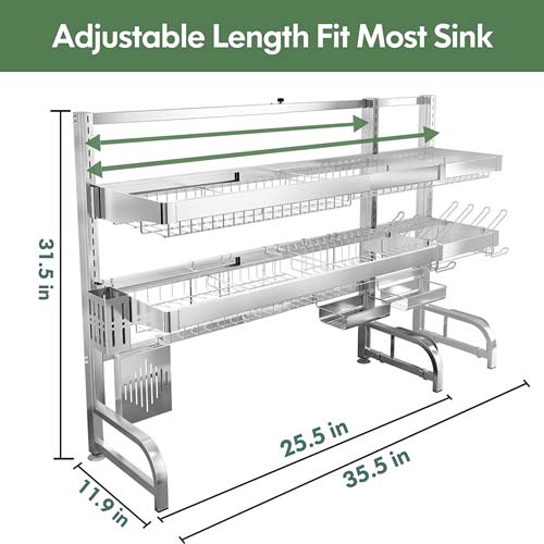 tpn 3042208 kitchen sink and drying rack