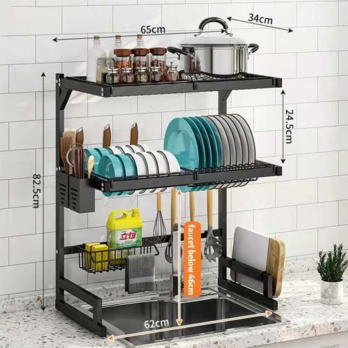 tpn cst22206 kitchen sink and drying rack