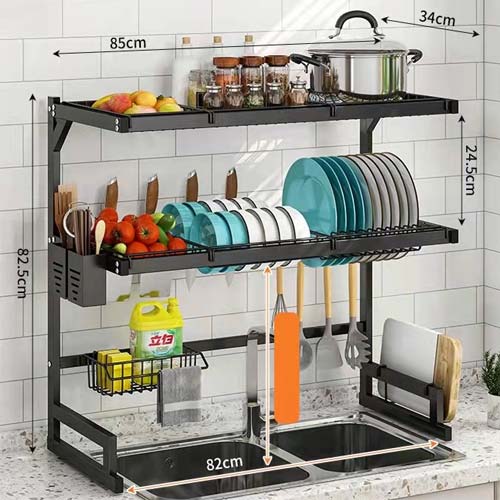 tpn cst22206 kitchen sink and drying rack