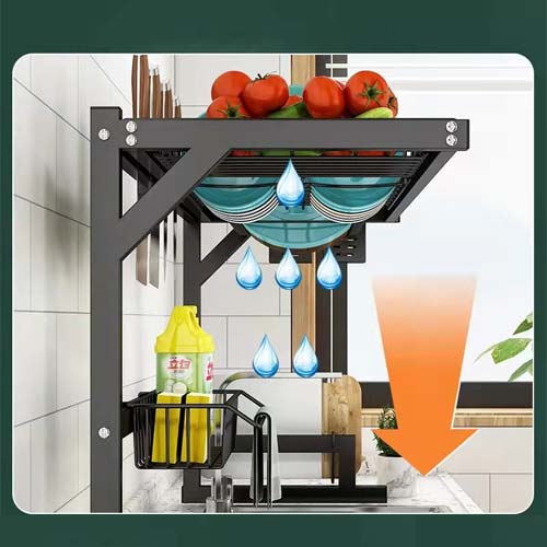 tpn cst22206 kitchen sink and drying rack