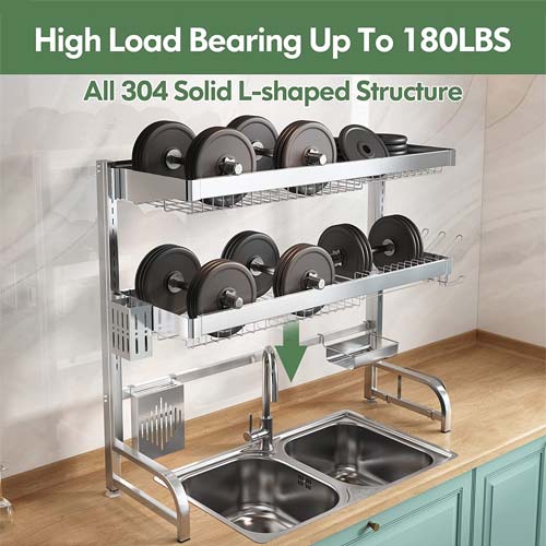 tpn 3042208 kitchen sink and drying rack